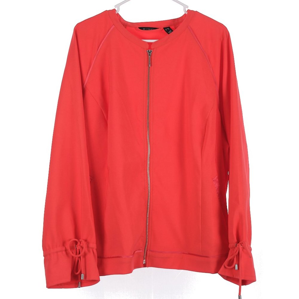 H by Halston Salmon Jacket Size 28W
